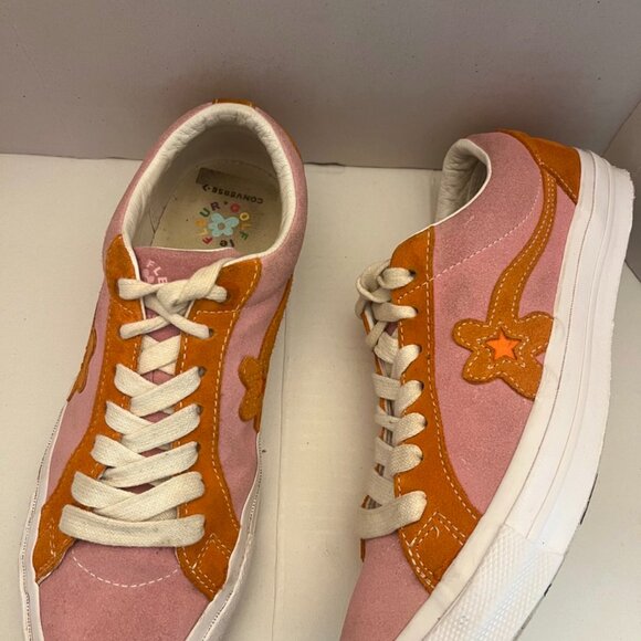 Size 8.5 - Converse Golf Le Fleur x One Star Ox Candy Pink - Picture 1 of 11